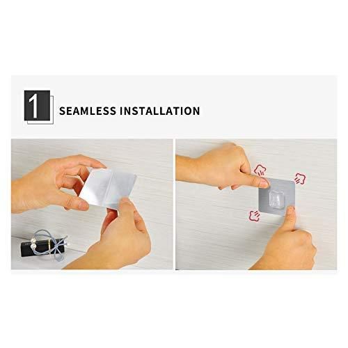 Self Adhesive Plastic Bottle Storage Holder (Pack of 2)n