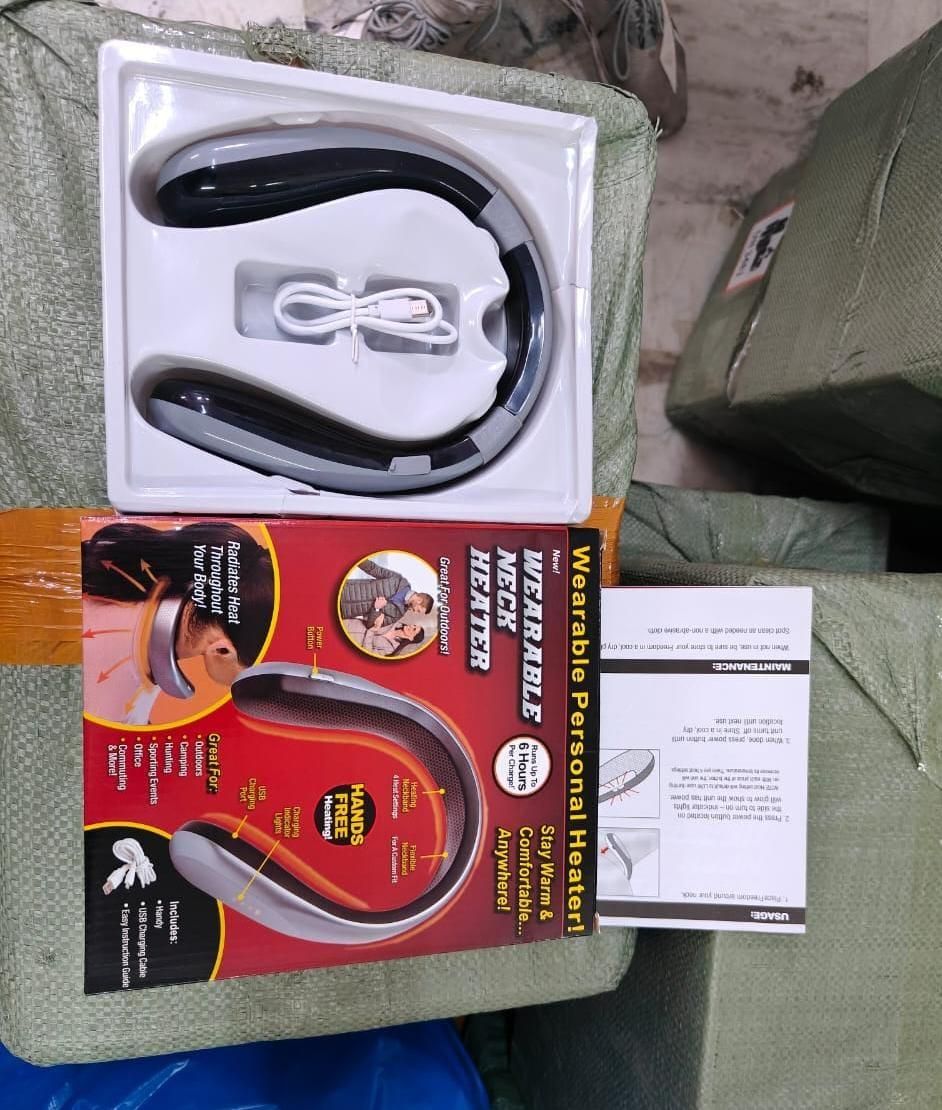 Wearable Neck Heater for Cold Winters