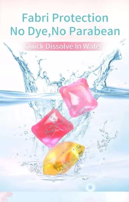Liquid Detergent Capsule for All Washing Machines (50 PODS)  Random colour and design